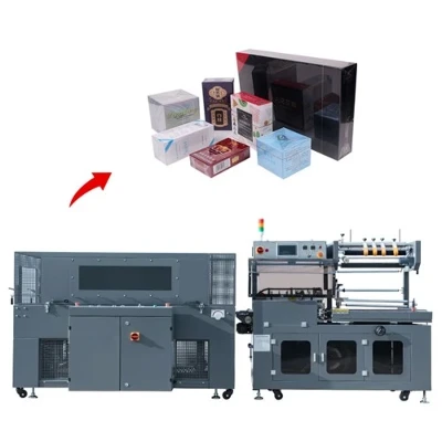 Máquina de envasado termorretráctil tipo L-completamente automática - Modelo múltiple-para productos pequeños